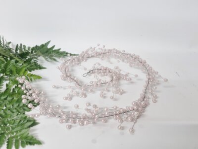 Cake String || Pink pearls - Image 2