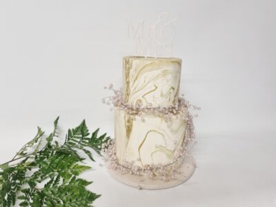 Cake String || Pink pearls