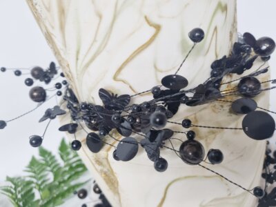 Cake String || Black Pearl & Butterfly - Image 2